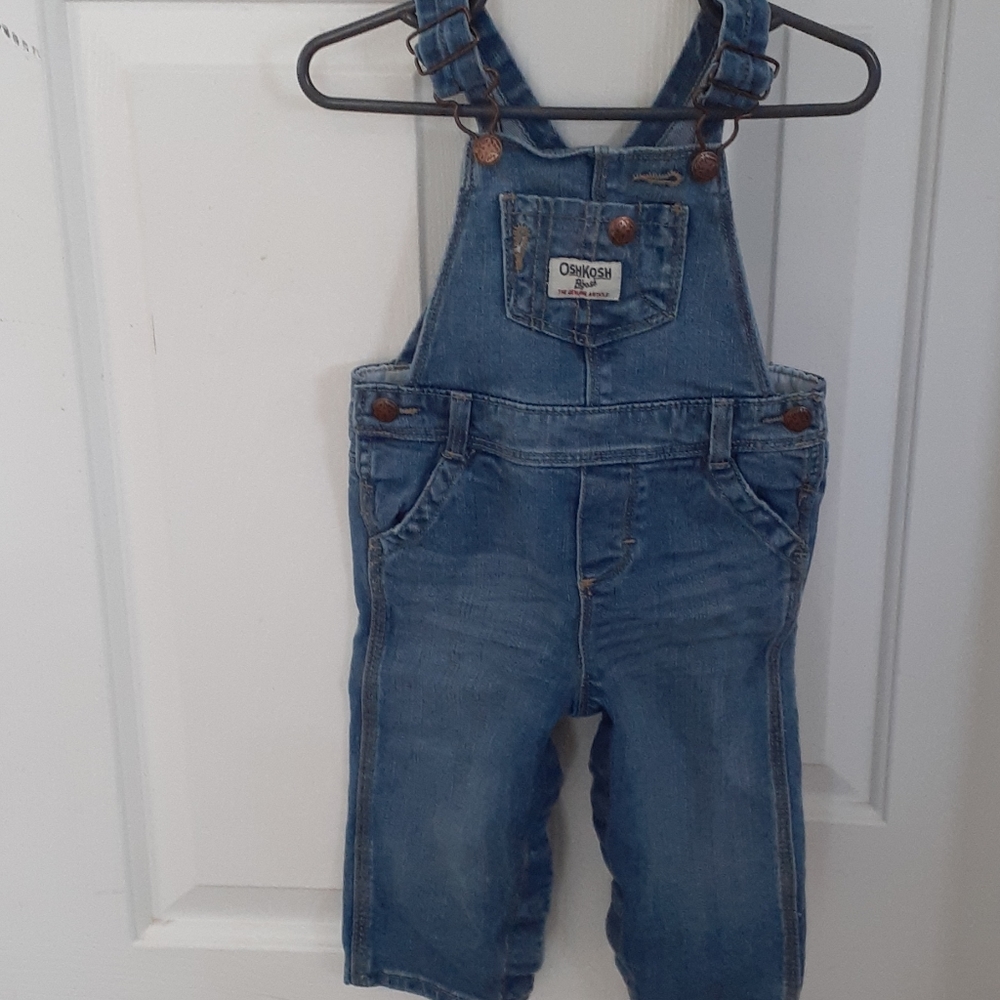 Osh Kosh Jean Overalls 12 Months